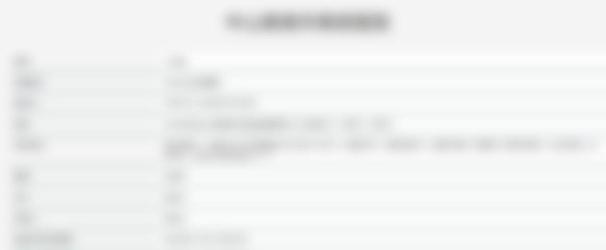 中山美南华美容医院开展项目及价格